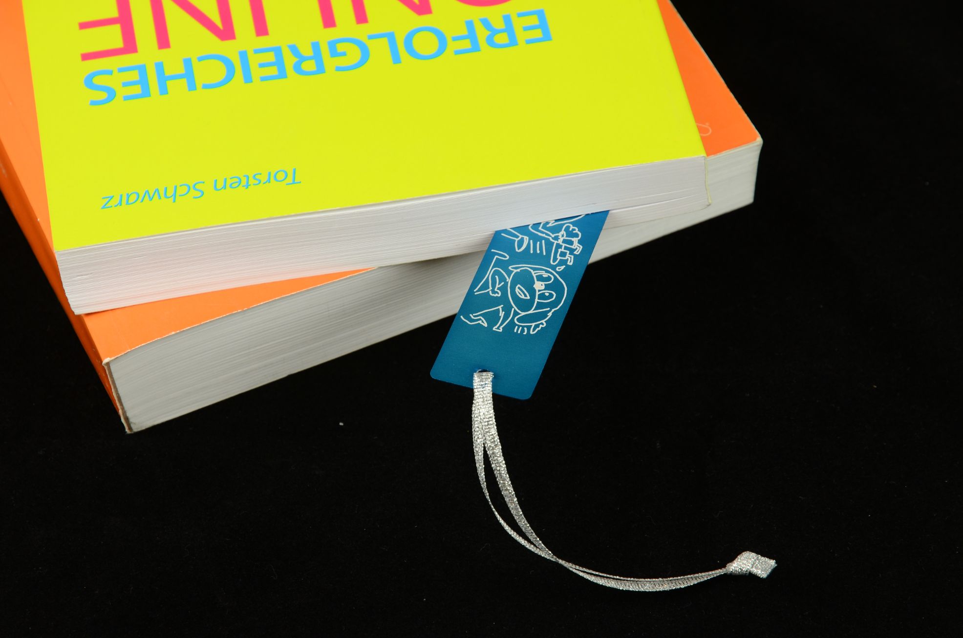 mkt a anodized aluminum bookmark
