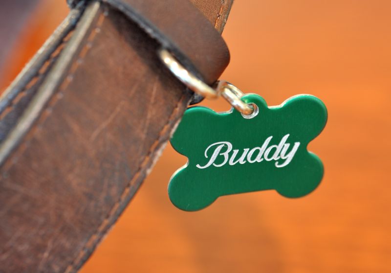 mkt a anodized aluminum dog tag