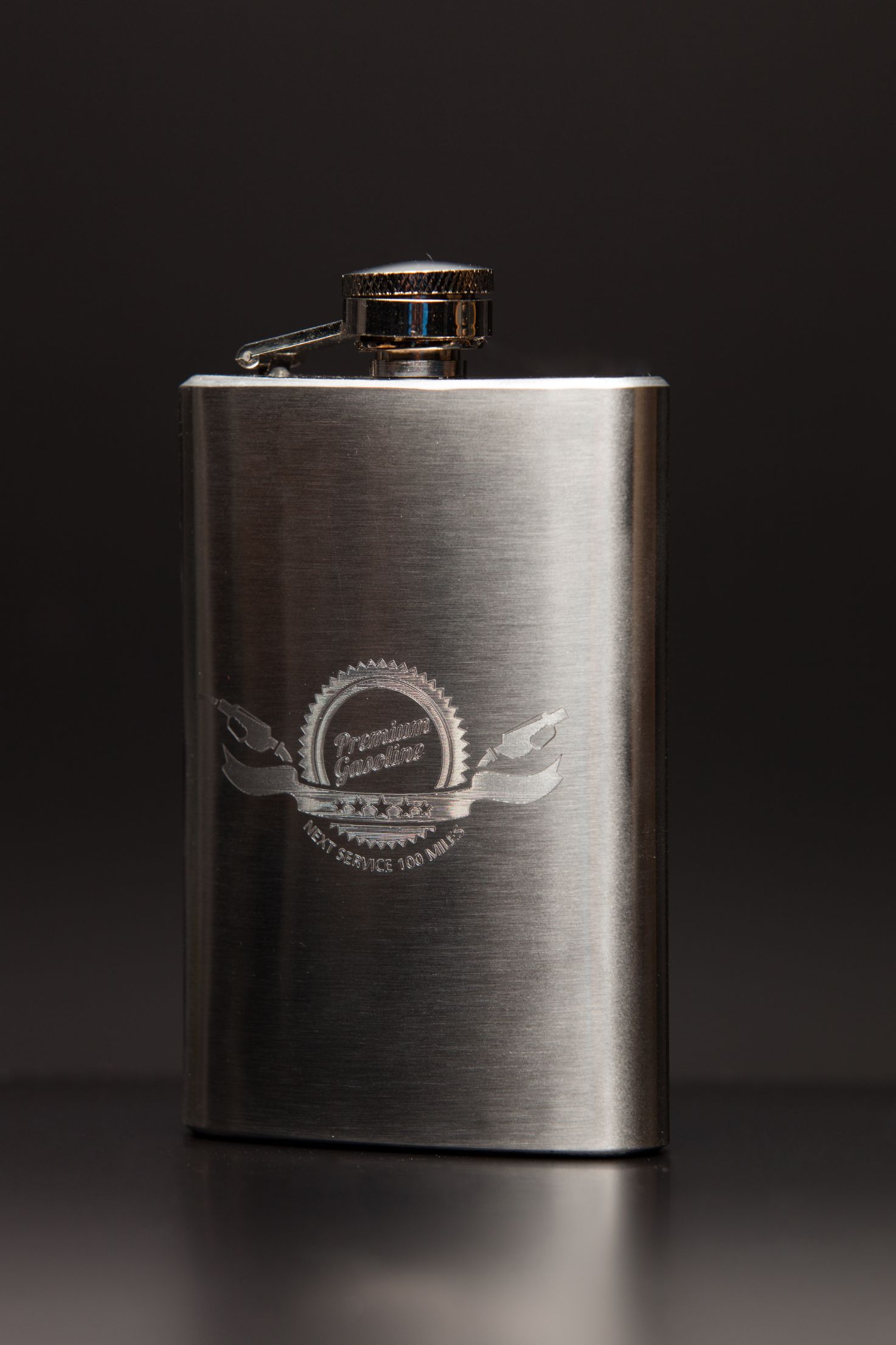 mkt a stainless steel hip flask
