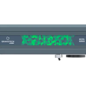 mac p MOPA laser front view 4K