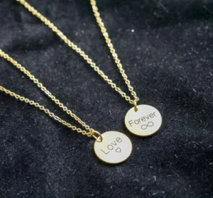 mkt a laser engraved love forever charms light