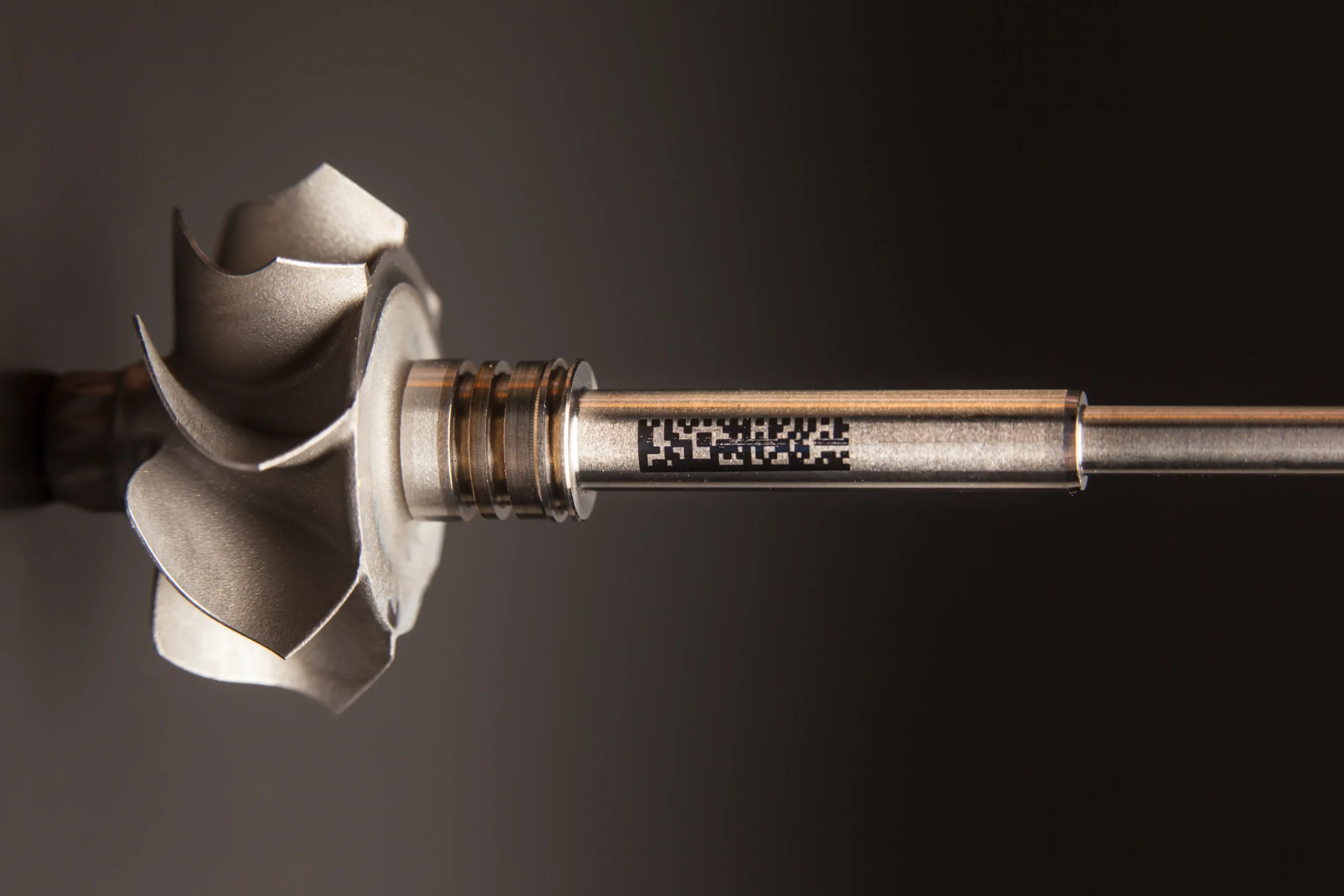 mkt a laser hydrolic propeller metal shaft datamatrix