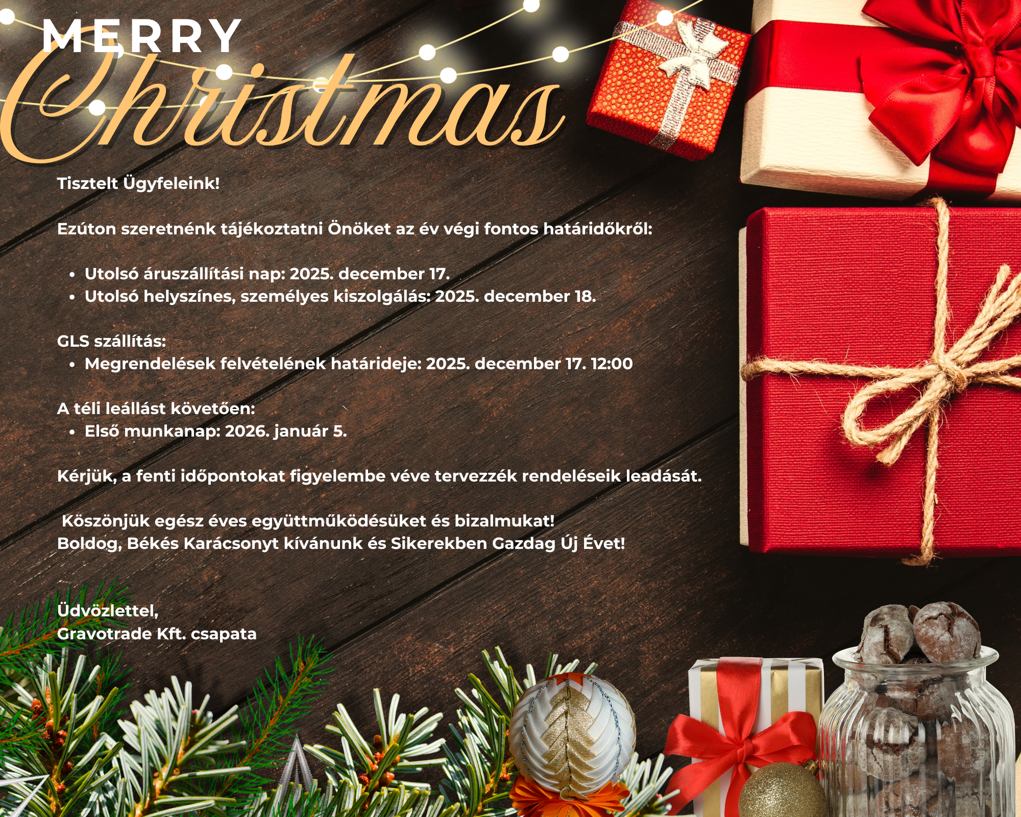 karácsonyi leállás 2025