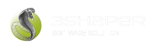 logo 3shaper fondfonce