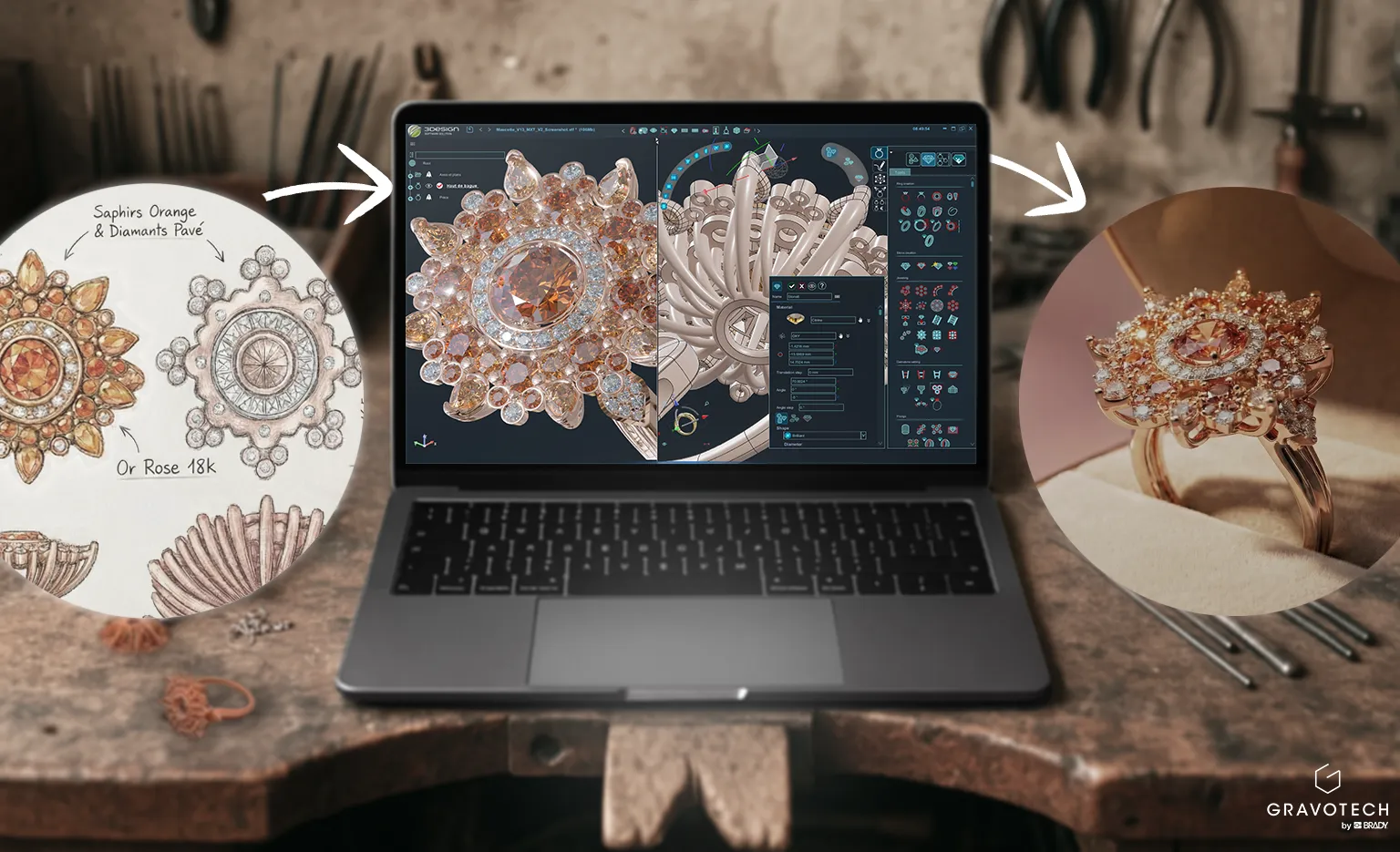 Atelier Bijoutier Mock Up 3DESIGN V13